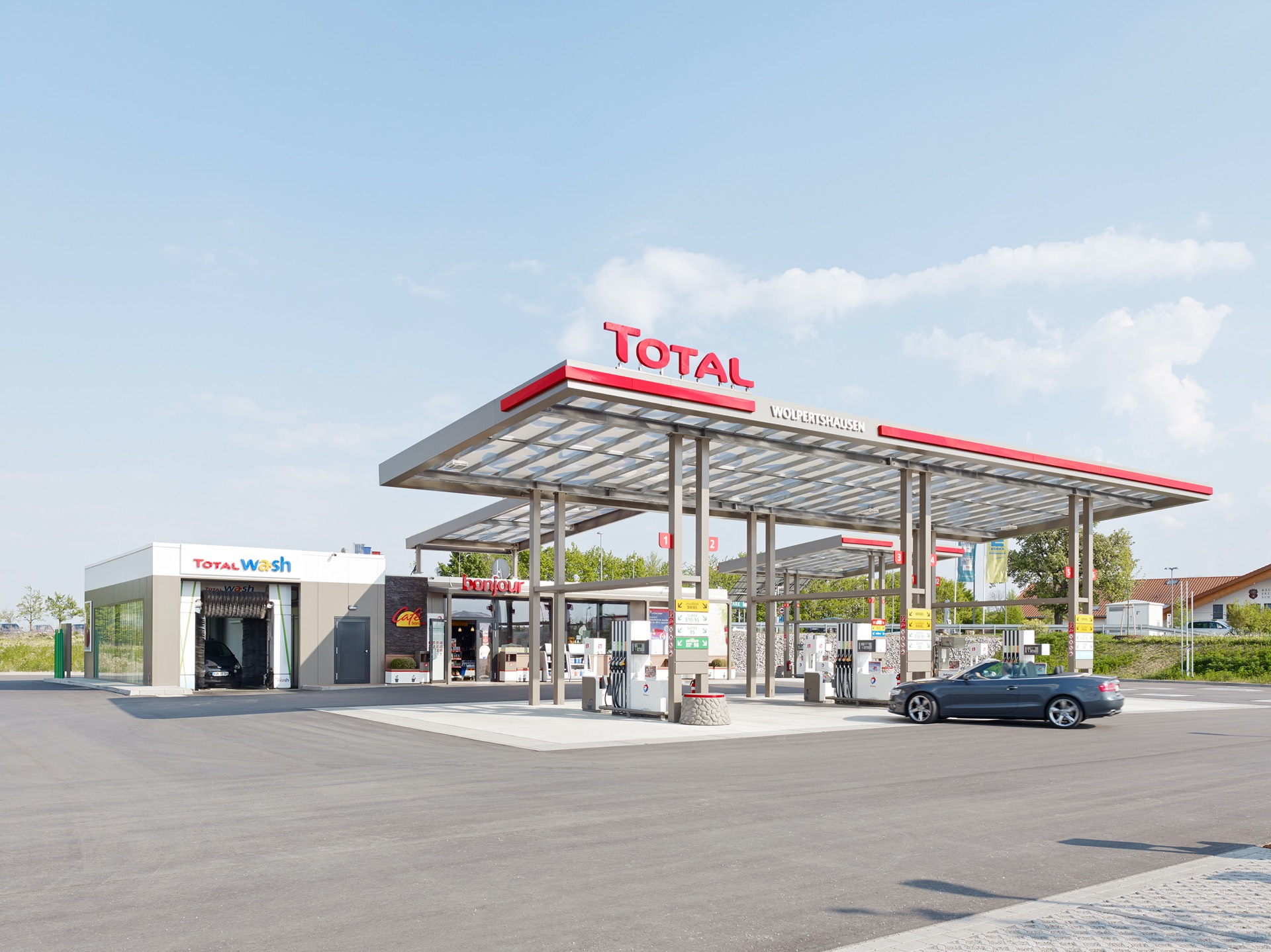 Total mit Waschstrasse Wolpertshausen