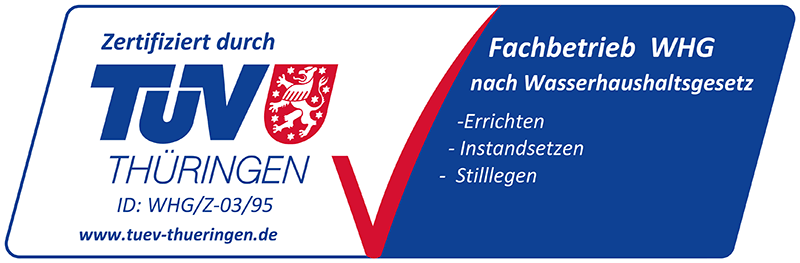 Wir sind Fachbetrieb nach WHG